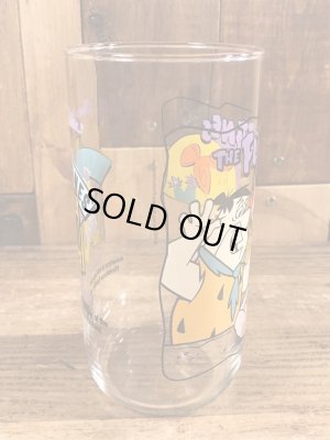 90年代頃のフリントストーンのビンテージのグラス