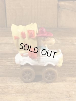 90年代頃のハンナバーベラの早撃ちマックのビンテージのミールトイ