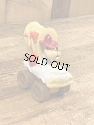 90年代頃のハンナバーベラの早撃ちマックのビンテージのミールトイ