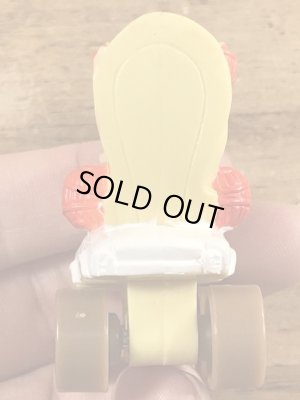 90年代頃のハンナバーベラの早撃ちマックのビンテージのミールトイ