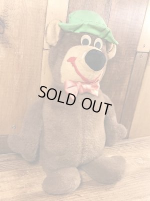 70年代頃のハンナバーベラのヨギベアのビンテージのぬいぐるみ