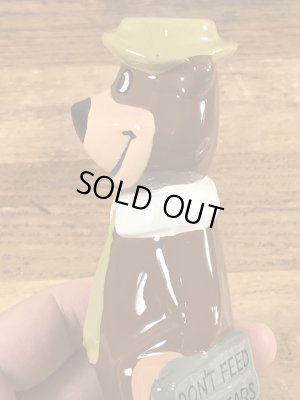 70年代頃のハンナバーベラのヨギベアのビンテージの陶器