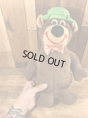 70’sのハンナバーベラのヨギベアのヴィンテージのプラッシュドール