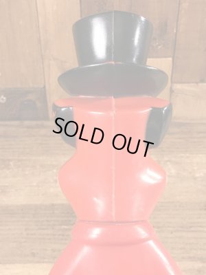 60’sのハンナバーベラのハックルベリーハウンドのヴィンテージの貯金箱フィギュア