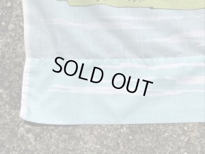 70年代頃のハンナバーベラのヨギベアのビンテージのフラットシーツ