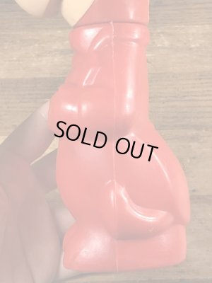 60年代頃のハンナバーベラのハックルベリーハウンドのビンテージのコインバンクドール