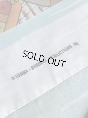 70’sのハンナバーベラのヨギベアのヴィンテージのベッドシーツ