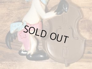 70’sのハンナバーベラのハックルベリーハウンドのヴィンテージのウォールデコセット