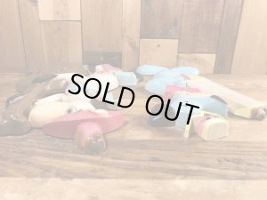 70’sのハンナバーベラのハックルベリーハウンドのヴィンテージのウォールデコセット