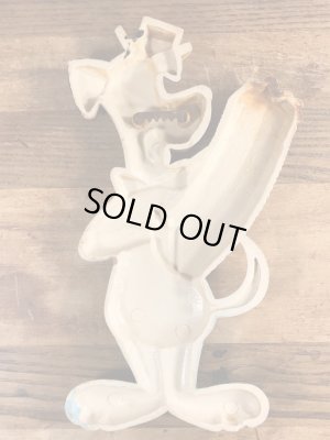 70’sのハンナバーベラのハックルベリーハウンドのヴィンテージのウォールデコセット