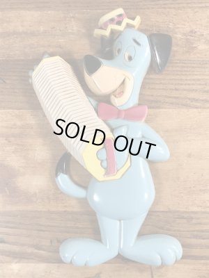 70’sのハンナバーベラのハックルベリーハウンドのヴィンテージのウォールデコセット