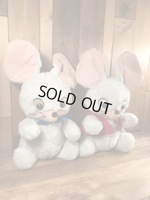 50年代頃のハンナバーベラのピクシー＆ディクシーのビンテージのぬいぐるみ