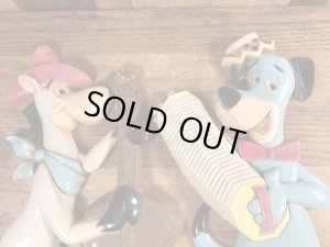 70年代頃のハンナバーベラのハックルベリーハウンドのビンテージの壁掛け