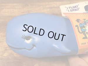 60年代頃のハンナバーベラのスポウティホエールのビンテージのバブルバスボトル