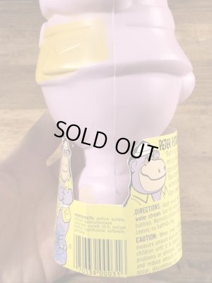 70’sのハンナバーベラのピーターポタマスのヴィンテージのバブルバスボトル