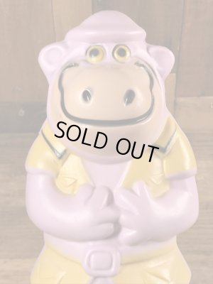 70年代頃のハンナバーベラのピーターポタマスのビンテージのコインバンクドール