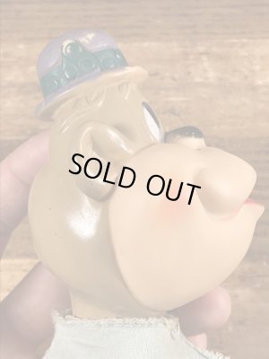 60年代頃のハンナバーベラのマギラゴリラのビンテージのハンドパペットドール