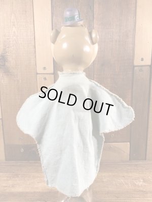 60’sのハンナバーベラのマギラゴリラのヴィンテージのハンドパペット人形