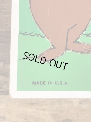 80年代頃のヨギベアのビンテージのウッドパズル