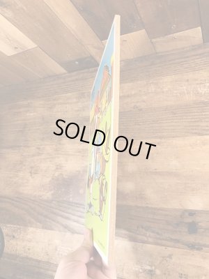 80年代頃のハンナバーベラの早撃ちマックのビンテージのウッドパズル