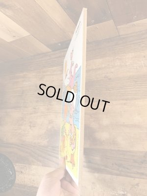 80年代頃のフリントストーンのビンテージのウッドパズル