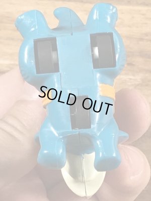 90’sのフリントストーンのペブルスのヴィンテージのハッピーミールトイ