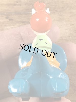 90年代頃のフリントストーンのペブルスのビンテージのミールトイ