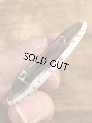 80’sのメッセージが書かれたヴィンテージの缶バッチ