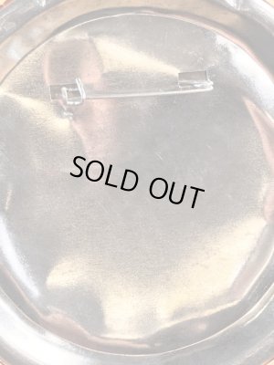 80’sのI'm Excited Mania!のメッセージが書かれたビンテージの缶バッジ