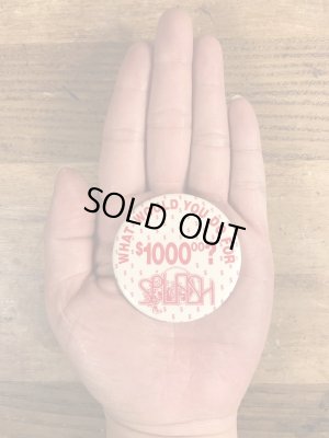 80年代頃のメッセージが書かれたビンテージの缶バッジ