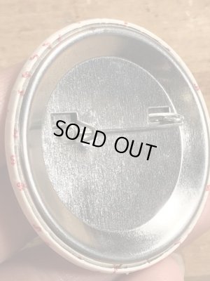 80’sのメッセージが書かれたヴィンテージの缶バッチ