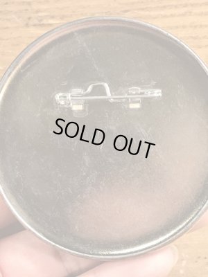 80’sのYield To Temptationのメッセージが書かれたヴィンテージの缶バッチ