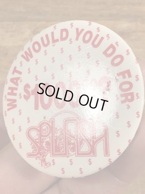 80’sのメッセージが書かれたヴィンテージの缶バッチ