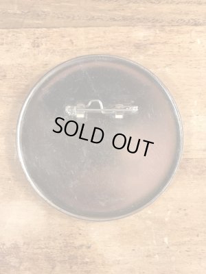 80’sのYield To Temptationのメッセージが書かれたヴィンテージの缶バッチ