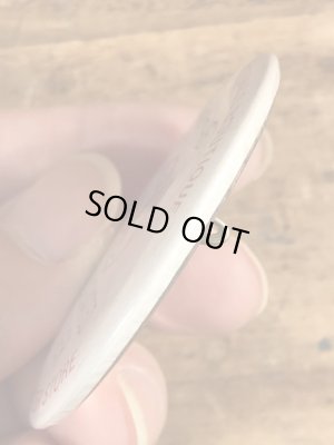 80年代頃のI Am The Designated Driverのメッセージが書かれたビンテージの缶バッジ