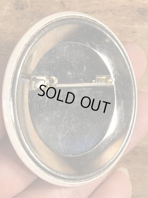 80’sのI Am The Designated Driverのメッセージが書かれたヴィンテージの缶バッチ