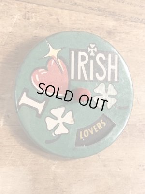 80年代頃のルーレットが付いたビンテージの缶バッジ