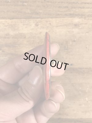 80年代頃のDon't Panic!のメッセージが書かれたヴィンテージの缶バッチ