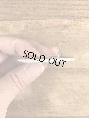 80’sのI Am The Designated Driverのメッセージが書かれたヴィンテージの缶バッチ