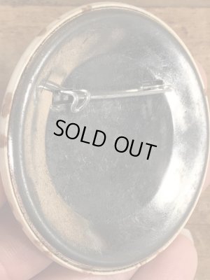 80'sのFeel Great Now Ask Me How!のメッセージが書かれたヴィンテージの缶バッチ