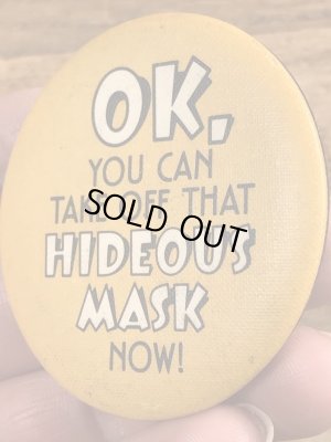 80’sのHallmark社製のメッセージが書かれたヴィンテージの缶バッチ