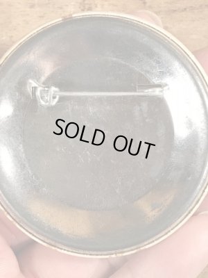 80'sのFeel Great Now Ask Me How!のメッセージが書かれたヴィンテージの缶バッチ