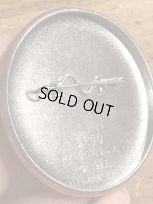 80’sのHallmark社製のメッセージが書かれたヴィンテージの缶バッチ