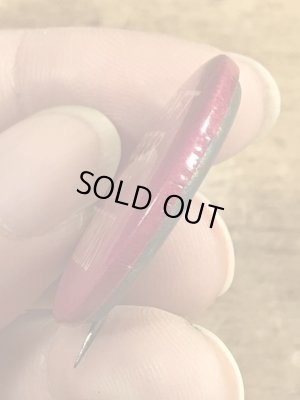 60~70年代頃のDraft Beer Not Studentsのメッセージが書かれたビンテージの缶バッジ