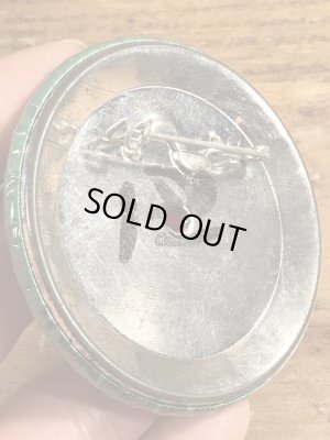 80’sのI Love Irishのルーレットが付いたヴィンテージの缶バッチ