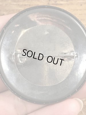 80’sのドラキュラが描かれたヴィンテージの缶バッチ