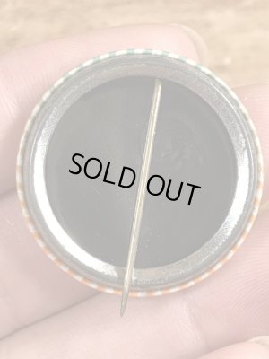 60~70’sのSave Water Shower With A Friendのメッセージが書かれたヴィンテージの缶バッチ