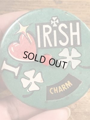 80年代頃のルーレットが付いたビンテージの缶バッジ