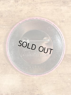 80’sのBite Meのブタが描かれたヴィンテージの缶バッチ