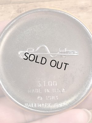 80’sのHallmark社製のメッセージが書かれたヴィンテージの缶バッチ